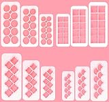 Fondant Ausstecher Zubehör Blumen Keksausstecher Set für Ausstechformen DIY Form Dekorieren (12 Stück)