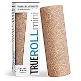 TRUEROLL Mini by TRUETAPE® - kleine nachhaltige Faszienrolle aus 100% Kork zur gezielten Selbst-Massage | Die perfekte Ergänzung für dein Faszientraining | Mit Anleitungen zum N