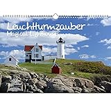 Leuchtturmzauber DIN A3 Kalender Querformat - Immerwährender Kalender Leuchtturm Leuchttürme - Seelenzaub