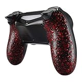 EXtremeRate, strukturierte Unterschale, komfortables rutschfestes Gehäuse, 3D-Spritzschutz, Spielverbesserung, Ersatzteile für PS4, Slim, Pro, Controller JDM-040 JDM-050