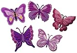 i-Patch - Patches - 0051 - Stickerei - Applikation - Aufbügler - Schmetterlinge - Butterflies - Falter - Aufnäher Patches - Aufbügler - Patches zum aufbügeln - Applikation zum aufbügeln - I