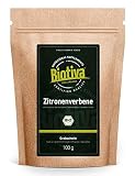 Zitronenverbene Tee 100g Bio - 100% Bio - Aloysia citrodora - vegan - ohne Zusatzstoffe - abgefüllt und zertifiziert in Deutschland (DE-Öko-005)