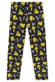 Pokemon Schlafanzughose Kinder Lang, Pikachu Freizeithose Kinder, 100% Baumwolle Pyjamahose Hausanzug, Hose Jungen Mädchen und Teenager (11-12 Jahre)