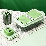 NYKK Reibe Haushaltskartoffel Shredder Küche Zubehör Multifunktions-Slicer Kartoffelreibe S