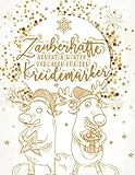 Zauberhafte Advent und Winter Vorlagen für den Kreidemarker: wiederverwendbare, abwechslungsreiche Kreidestift Vorlagen für die Weihnachtszeit - Fenster bemalen mit dem abwischbaren Kreidestift!