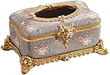 XKun Europäische kreative Heim-Harz-Papierhandtuch-Box Wohnzimmer Papierbox Ornamente Geschäftsprozess Geschenk