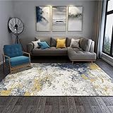 FACWAWF Grüner Teppich Großer Wohnzimmerteppich Dekoration Indoor Kristall Samtteppich Küche Anti-Rutsch-Matte Schlafzimmer Teppich Korridor Rechteckiger Teppich 150x200