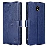 xinyunew Handyhülle für Samsung Galaxy J7 2018 Hülle,Hülle Handyhülle iPhone Leder Flip Case Ständer PU Brieftasche Schutzhülle für Samsung Galaxy J7 2018,B