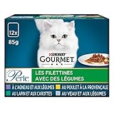 Gourmet Perle Katzenfutter, Mahlzeiten für erwachsene Katzen, 4 x 85 g, Größe & Geschmack wählbar – 12 Stück (48 Frischebeutel)