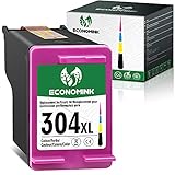 Economink Wiederaufbereitete Tintenpatrone als Ersatz für HP 304 XL 304XL (1 Farbe) für DeskJet 3700 2600 3720 Envy 5032 5030 DeskJet 3760 3762 3735 2622 3730 2630 3750 Druck