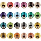 Maya Gold 24er Farbset - Metallic All Stars - Metallic Metall-Glanz, Effekt-Farbe Bastel-Farbe, Deko-Farbe metallisch glänzend, 24 x 45
