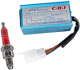SYCEZHIJIA Mäherersatzteile Sport CDI Zündgerät Open Tuning für TGB Bullet RR RS 50 Pegasus R50x Blackbox