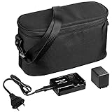 Panasonic VW-ACT380E-K Camcorder Starter-Kit mit Tasche schw