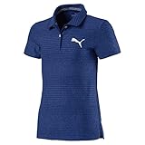 PUMA Golf Mädchen 576029 Pounce Aston Poloshirt, Mädchen, Polo, 576029 Girls Pounce Aston Polo Shirt, X-small, Sodalite Blue, Sodalitblau, X-S