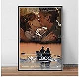 liuyushuo Poster Poster Und Drucke Das Notebook Film Ryan Gosling Wandkunst Leinwand Malerei Wohnkultur 40 * 60 cm Kein R