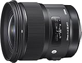 Sigma 401101 24mm F1,4 DG HSM Art Objektiv (77mm Filtergewinde) für Canon Objektivbaj