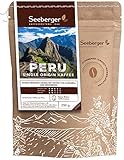 Seeberger Kaffee Peru, Ganze Bohne, 8er Pack (8 x 250 g)