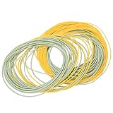 Bediffer Angelschnur, schwimmende Fliegenfischerschnur Monofilament Karpfenschnur Langlebig Leicht Einfach zu tragen für Angelliebhaber zum Angeln(WF8F)