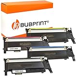 Bubprint Kompatibel Toner als Ersatz für Samsung CLT-P4072C für CLP-320 CLP-320N CLP-325 CLP-325N CLP-325W CLX-3180 CLX-3185 CLX-3185FN CLX-3185FW CLX-3185N CLX-3185W 4er-Pack