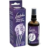 Lavendel Kissenspray 50ml von Lavodia – 50ml Lavendelspray für Kopfkissen zum Einschlafen – Lavendel Spray mit echtem, naturreinem Lavendelöl für eine gute N