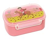 SIGIKID 25006 Brotzeitbox Gina Galopp Lunchbox BPA-frei Mädchen Lunchbox empfohlen ab 2 J