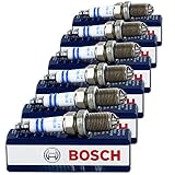 6x Zündkerze Original BOSCH Super Plus FGR7DQP+