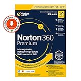 Norton 360 Premium 2022 | 10 Geräte | 1-Jahres-Abonnement mit Automatischer Verlängerung | Secure VPN und Passwort-Manager | PC/Mac/Android/iOS | Aktivierungscode per E