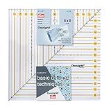 Prym Patchwork Square 8 x 8 inch Omnigrid Lineal, Kunststoff, transp