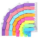 1120 Stücke Haftnotizen Tabs Klebezettel Klebemarkierungen Fahnen Haftstreifen Haftmarker Beschreibbare Etiketten Für Seitenmarkierung