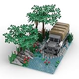 Tewerfitisme Custom WW2 Szenen Waffen Zubehör Set für SWAT Team Polizei Militär Soldaten Bausteinspielzeug,619 Teile Militär Waffen Set Kompatibel mit Lego Minifig