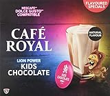 Café Royal Kids Choco 48 Nescafé®* Dolce Gusto®* kompatible Kaffeekapseln, 3er Pack (3 x 16 Kapseln)