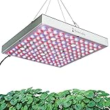 Brite Labs LED Pflanzenlampe Klein - Pflanzenlicht LED Grow Light - Pflanzenlampe LED Grow Lampe - UV Lampe Pflanzen LED Rot Blau Weiß IR Licht - Pflanzen Lampe LED Vollspektrum - Pflanzenbeleuchtung