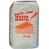 30Kg Mauermörtel 0,33€/Kg Putzmörtel Trockenmörtel Kalk-Zement-Mörtel zum Mauern +
