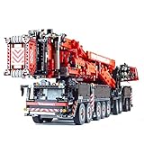 MOC New Power Mobile Kran Building Kit LTM11200 RC Liebherr Motor Kits Blöcke, Kran Bausteine Geburtstag Spielzeug Geschenke Indoor I