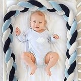 BEARTOP Bettumrandung | Bettschlange fürs Babybett | geflochtenes Nestchen | getestet** | in 2 oder 3,6 Meter Läng