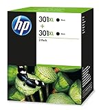 HP D8J45AE Tintenpatrone schwarz No. 301 XL Doppelpack