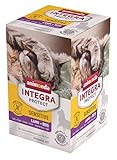 animonda Integra Protect Katze Sensitive, Diät Katzenfutter, Nassfutter bei Futtermittelallergie, Lamm + Reis, 6 x 100 g