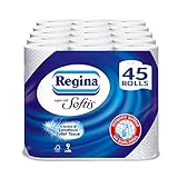 Regina Softis Toilettenpapier, doppelt wattiert, 45 R