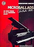 Christopher Norton: Microballads (+CD) für Klavier mit Bleistift -- 20 gefühlvolle, moderne Klavierstücke von leicht bis mittelschwer (Noten/sheet music)