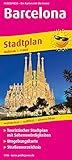 Barcelona: Touristischer Stadtplan mit Sehenswürdigkeiten und Straßenverzeichnis. 11.000 (Stadtplan: SP)