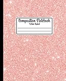 Composition Notebook Wide Ruled: 100 Wide Ruled Lined Paper Pages 7.5' x 9.25' Pastel Notebook For School, Office, Class Assignments, Sk