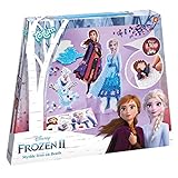 Disney Frozen II Bastelset Bügelperlen: Gestalte mit über 1300 bunten Bügelperlen auf 2 Steckplatten Bügelperlenbilder von Anna & Elsa und O