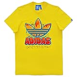 adidas Originals Trefoil Old School T-Shirt (S, gelb)