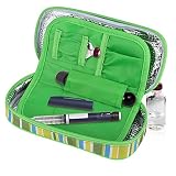 Arxinres Insulin-Kühltasche Tragbare Diabetiker-Organize-Tasche wasserdichte medizinische Reisetasche für Insulinspritzen Stifte Fläschchen Blutzuckermessg