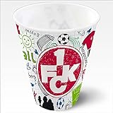 1. FC Kaiserslautern 1. FCK Plastikbecher 3D Kritzel 2er-S