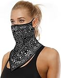 ARKIM Unisex Bandana Gesichtsmaske Schal Gesicht Rave Sturmhaube Hals Gamaschen Staubtuch Waschbare Wind Motorrad Maske Frauen Männer (Style-30)