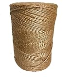 500 Meter Garten Schnur Jute Kordel Garn Natur Bastelband Paketschnur Juteband Kunsthandwerk Verpackungs DIY String Dekoration S