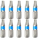 10 TORX Bits TX aus S2 Stahl T20 Schraubendreher Bit-S