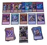 Yu-Gi-Oh! Karten - Commons + Holos + Rares + Booster inkl. GECO® Spielmatte - D