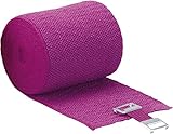 Höga Lastic-Color, lila, 8 cm x 5 m gedehnt, dauerelastische Idealbinde, 1er Pack (1 x 0.047 kg)